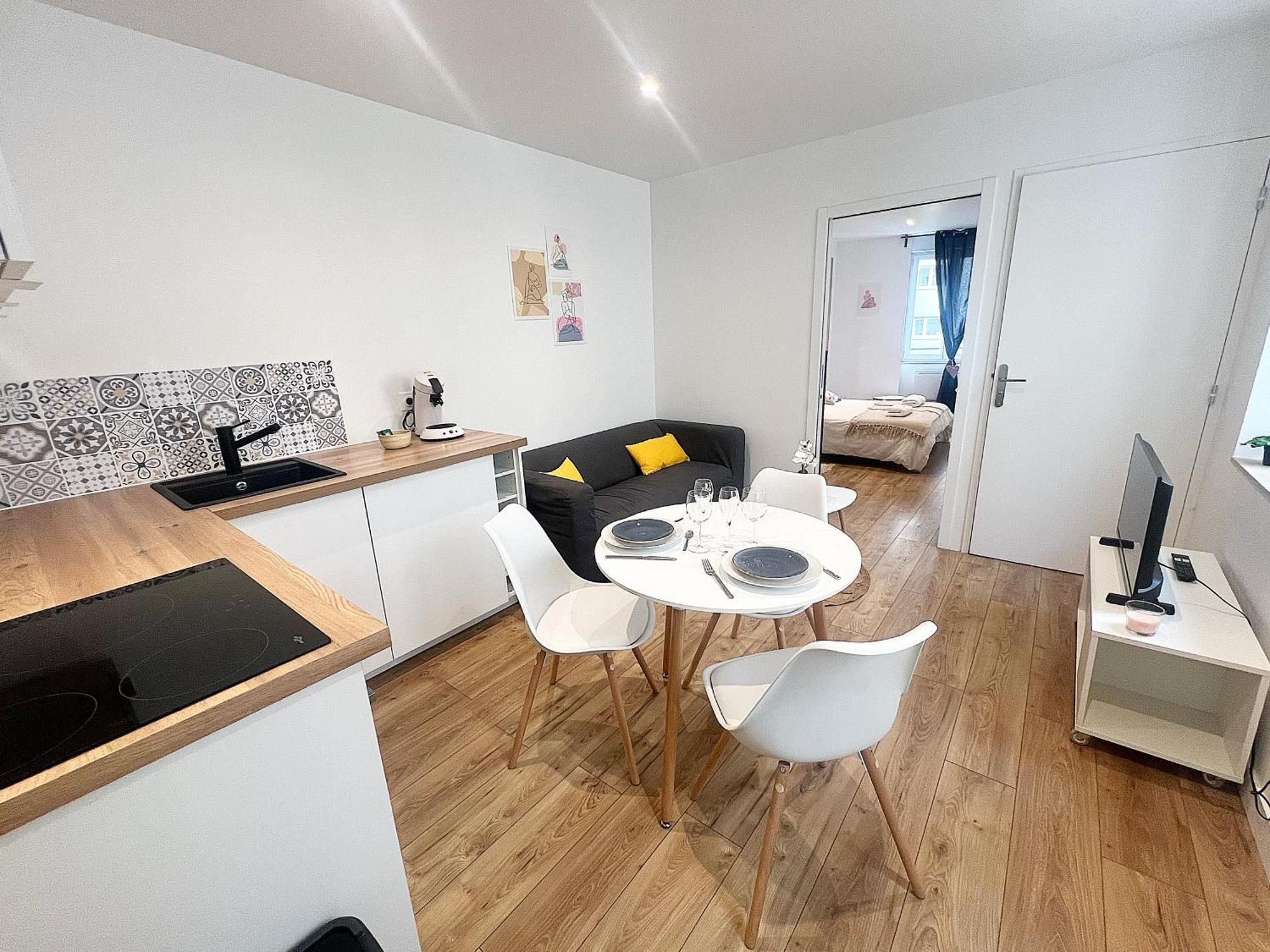 Le Petit Barbusse, Proche Centre Avec Netflix Apartment Reims Exterior photo